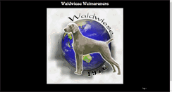 Desktop Screenshot of ozweimaraners.com